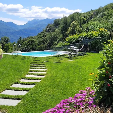 Paradise Villa Vista Lago Di Como A Menaggio Exterior photo